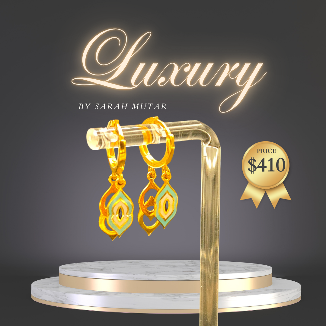 21k Gold Earrings