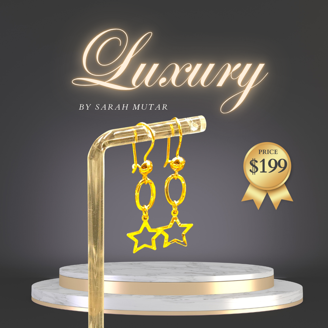 21k Gold Earrings