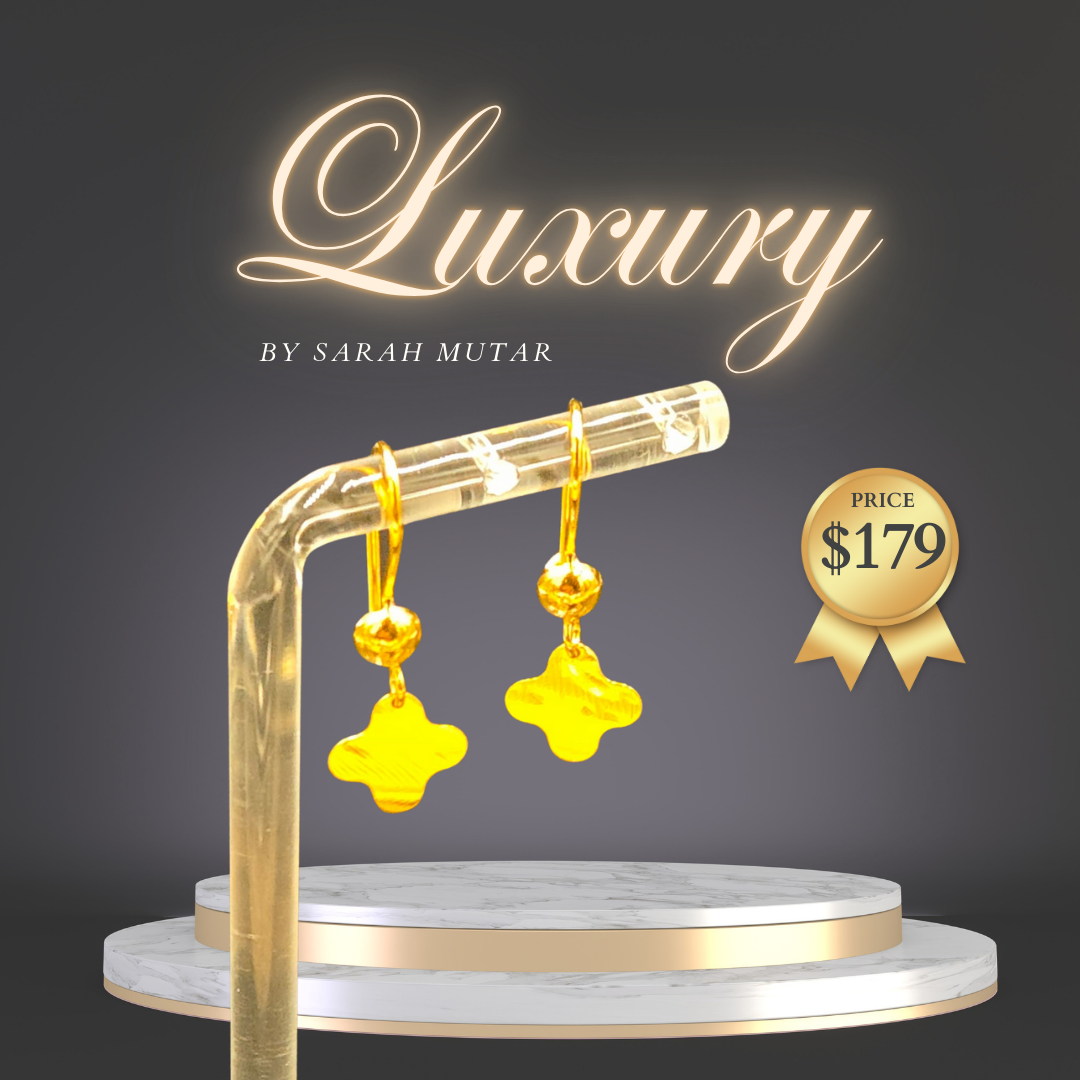 21k Gold Earrings