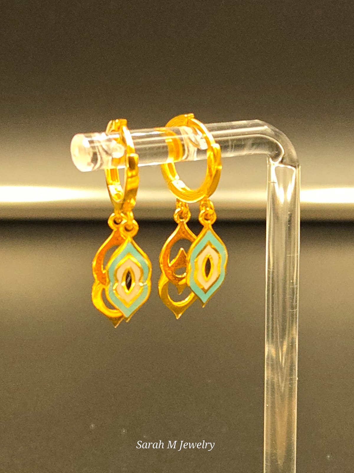 21k Gold Earrings