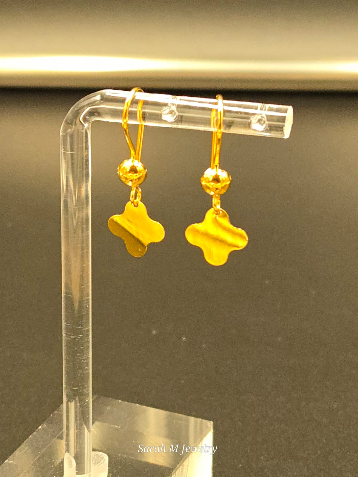 21k Gold Earrings