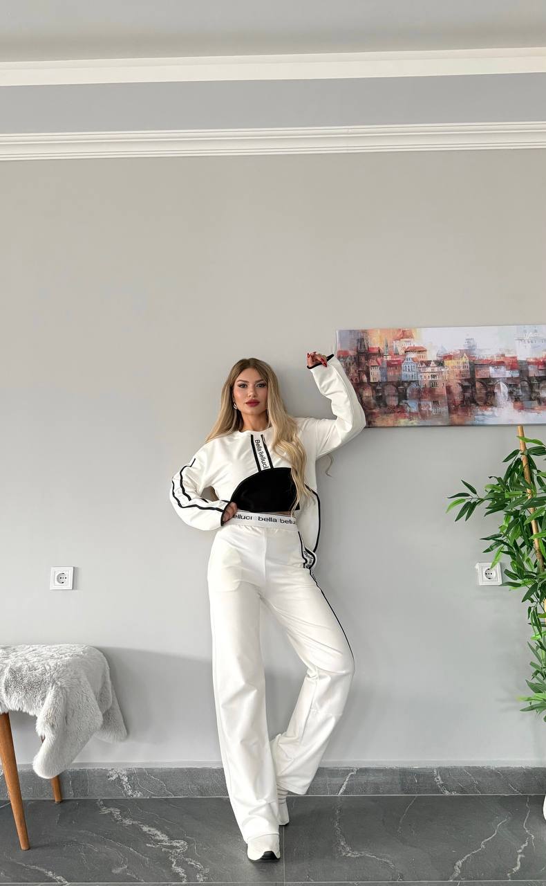 Modern Contrast Lounge Set