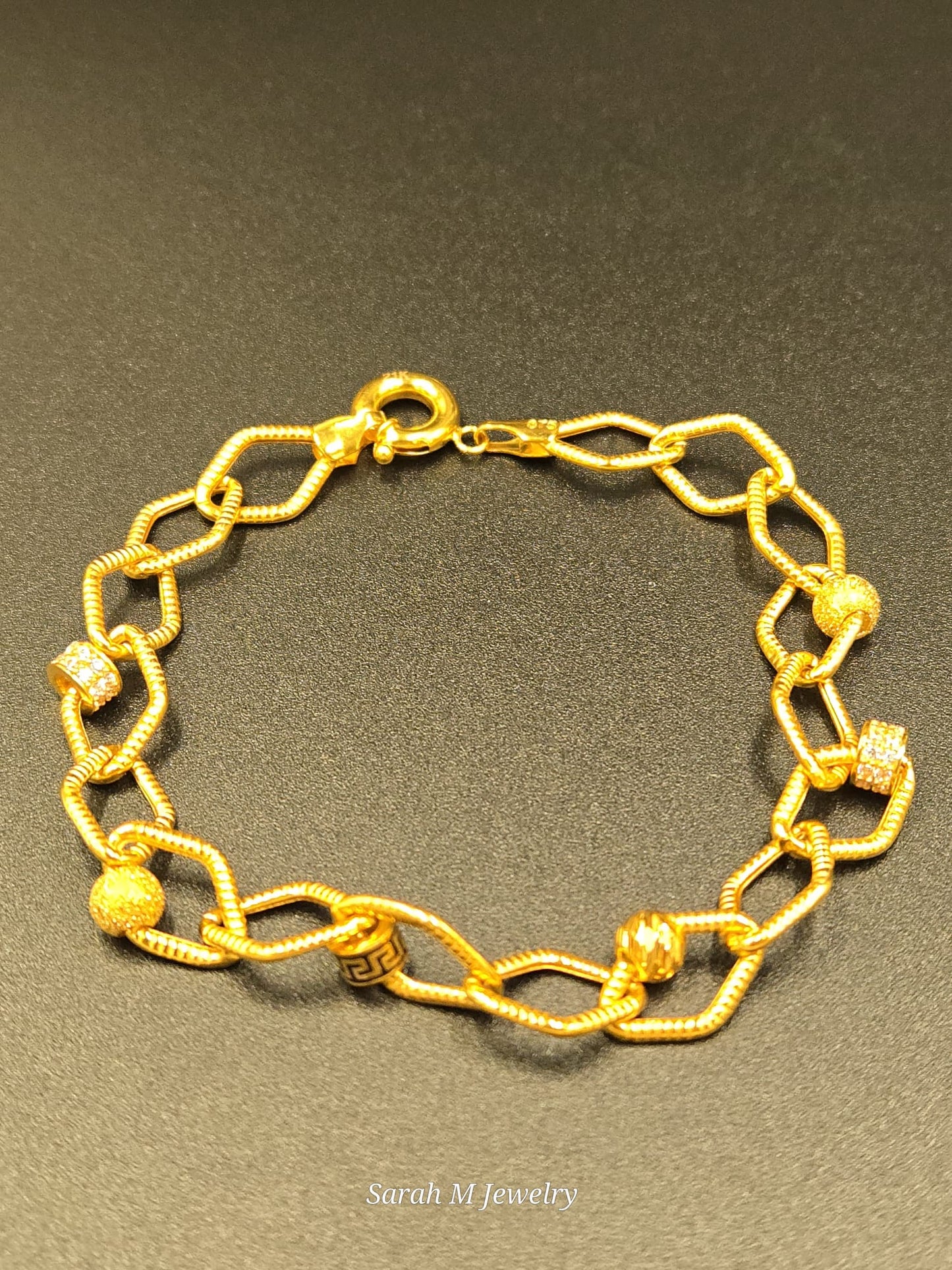 21k Gold Bracelets