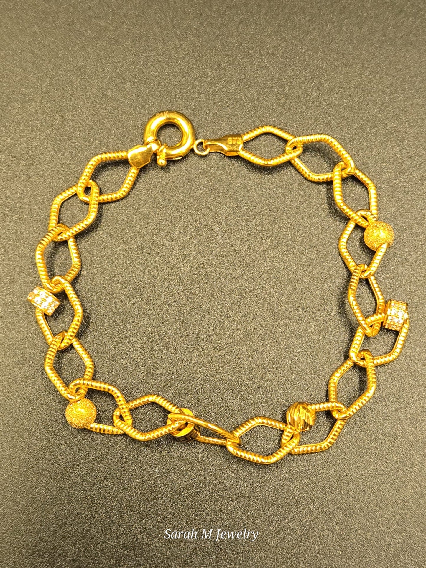 21k Gold Bracelets